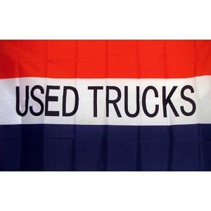 5 Used Trucks Flags 3&#039;x 5&#039; Banners (five)