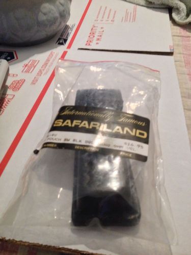 Vintage Safariland Clip Pouch 9MM Black Leather New in Package