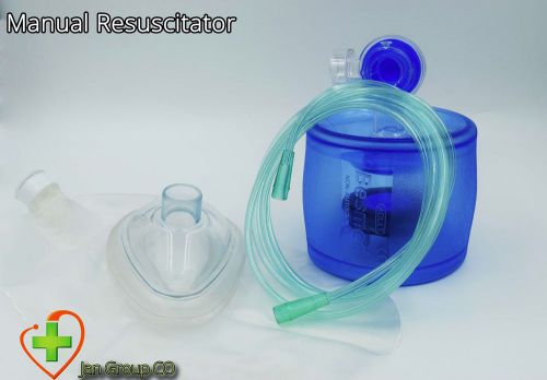 Besmed Adult Manual Resuscitator with Oxygen Reservoir Bag 1600ML