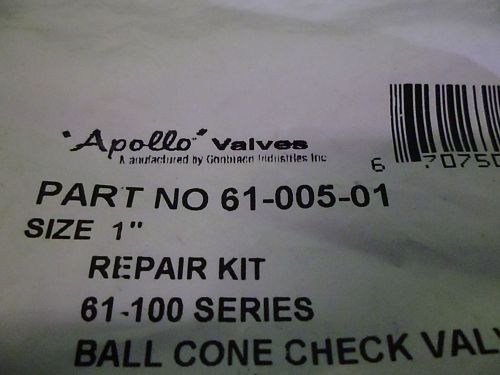 Apollo 61-005-01 ball cone check valve *new in bag* for sale