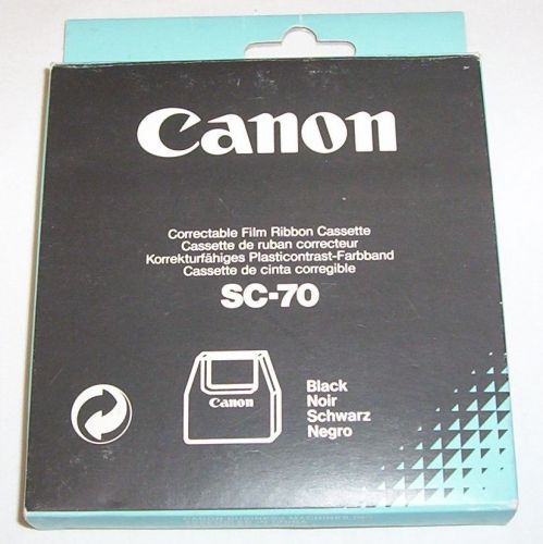 Canon sc-70 correctable film ribbon cassette black for sale