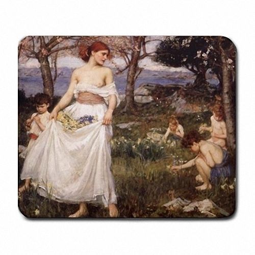 New Ophelia John William Waterhouse Art 2 Mouse Pad Mats Mousepad Hot Gift