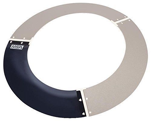 Msa 697410 Plastic Sun Shield For V-Gard Non-Slotted Hat Smoke New