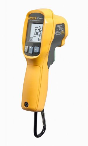Fluke 62 max plus ir thermometer non contact -20 to +1202 degree f range for sale