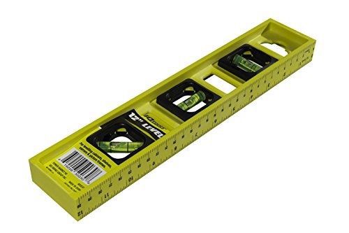 iQtools iQ Tools 12&#034; Level with Ruler ABS Plastic (Yellow)