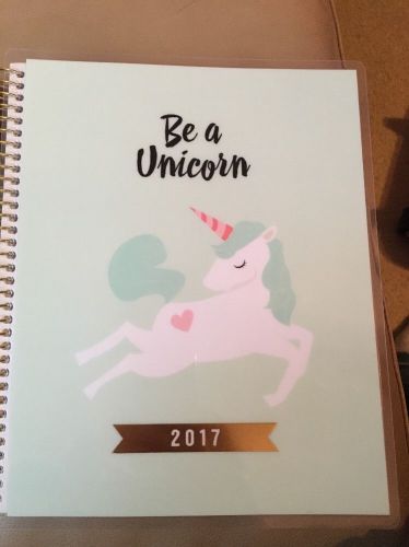Recollections Be A Unicorn 12-month Planner Vertical Weekly Layout