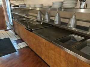 Set of Hot And Cold Restaurant Buffet tables, very heavy