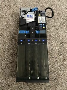 MEI Coin Changer - Series 4000 - W/ 10,25,25,5 Coin Cassette - For Parts/Repair