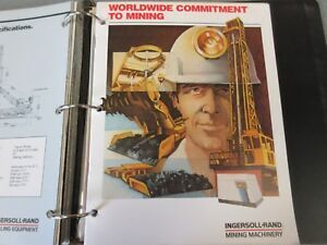 Ingersoll-Rand Mining Machinery Full Line Literature