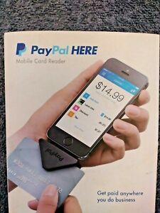 PayPal Here Mobile Card Reader Brand New in Retail Package Audio Jack NEW t
