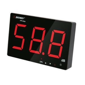 Digital LCD Sound Noise Level Meter Wall Hanging Type 30-130dB Noise Tester