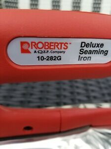 10-282G-2   ROBERTS DELUXE HEAT BOND IRON CARPET IRON