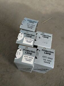 GE CTT DAX PHOTO PROJECTOR NORELCO. SYLVANIA LAMP BULB NOS OEM LOT OF 9 CTT/DAX