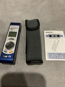 Olympus W-10 (16 MB, 3 Hours) Handheld Digital Voice Recorder w/ Carrying Case