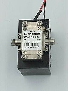 Mini-circuits ZVA-183-S+ Wideband Amplifier 50 700 MHz to 18 GHz sma