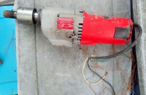 Milwaukee 4096 Dymodrill Concrete Core Drill, 450/900 RPM, 20 Amp