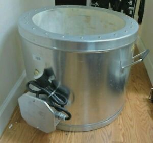 Glas-Col 102B Heating Mantle Aluminum Housed 24&#034;X21&#034; Round 3-Circuits 240V 1300W