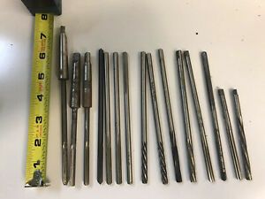 Lot Of 15 Reamer Bits From 4”-7” In Length And From 2”- 4” Cutting Length