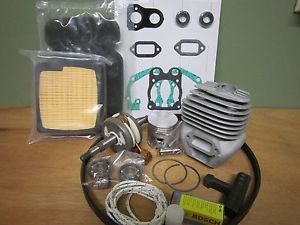 Husqvarna / Partner K750 Cutoff Saw Rebuild Kit w/ Nikasil Cylinder, Crankshaft