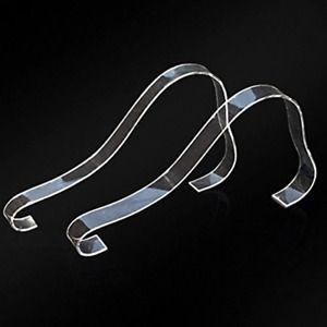 Acrylic Clear Sandal Shoe Store Display Stand Shoe Supports Shaper Forms Inserts