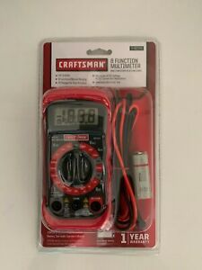 Craftsman 34-82141 8 Function Digital Multimeter