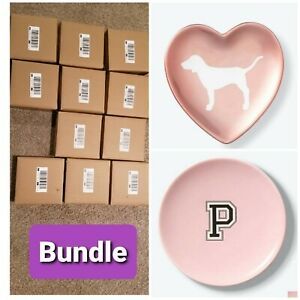 Victoria&#039;s secret PINK Trinket Dish Bundle Lot