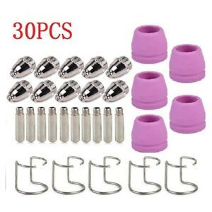 Plasma Cutter Consumables Accessories For Plasma Cutter Machine Kit New