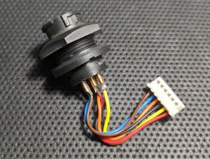 Switchcraft Male Sealed Connector for Kustom Golden Eagle Radar