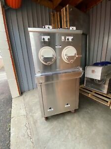 Ross (stoelting) M202 Double Barrel Frozen Custard Machine, batch freezer,