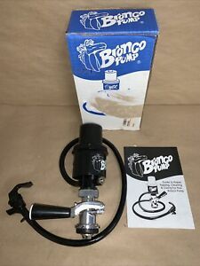 Bronco Pump for Dispensing Draft Beer, US Sankey Keg NEW IN BOX ~ SAME DAY SHIP