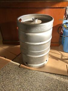 Anheuser Busch steel 15.5 gallon beer keg miller Michelob Grill