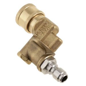 Power Care Quick-Connect Pivoting Coupler High-Pressure Nozzle Adjusts Angle