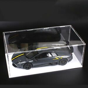 1PCS Model Diecast Car Acrylic Box Display Case Cover Transparent Dust Pr^fi