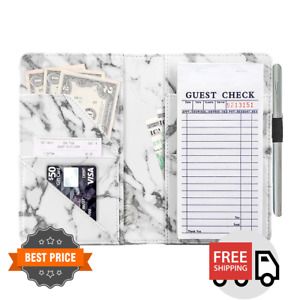 Restaurant Server Book Guest Check Wallets For Waiters Waitress