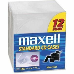 Maxell Compact Disc Replacement Jewel Cases - MAX190069OD