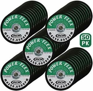 50 Pack - Cut Off Wheels 3 Inch x 1/16 x 3/8 - For Cutting All...