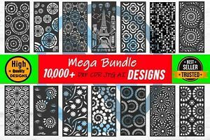 Mega Bundle 10.000+ DXF of PLASMA Laser ROUTER Cut | CNC Vector DXF-Ai- CDR-PDF