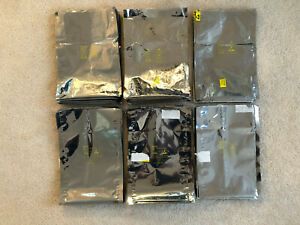 LOT 115 STATIC SHIELDING ESD ANTI-STATIC BAGS 7&#034; X 10&#034; OPEN TOP USED NICE 3M SCS
