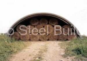 DuroSPAN Steel 42&#039;x48&#039;x15&#039; Metal Building Kit Hay Shed Open Ends Factory DiRECT