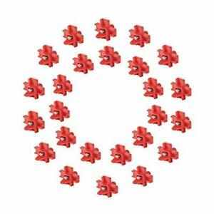 25 Pack Horizontal Side Mount Chicken Nipples Water Automatic Poultry Waterer