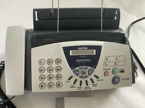 Brother Fax-575 Personal Plain Paper Fax Phone Copier Machine UNTESTED FOR PARTS