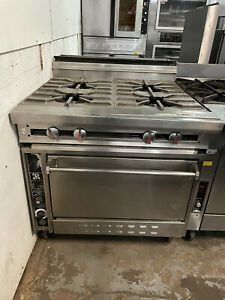 Jade Range 4 Burner w/ Convection Oven Combo - Nat. Gas