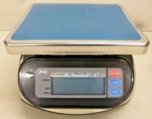 NEW!! A&amp;D WEIGHING SK-1000WP Washdown Scale 1000 g x 0.5 g NTEP NSF certified
