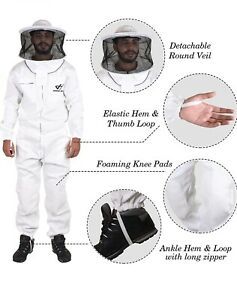 Dodge Hell Beekeeper Adult Suit size L, New In Plastic And Has Carrying Bag $120