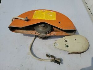 Used Stihl 14&#034;  TS 400 blade guard Cut Off Saw Cover 4224 700 8103