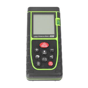 40M/131ft Digital Laser Distance Meter Range Finder Measure Tape Diastimeter