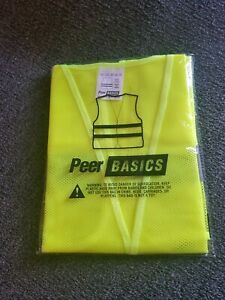 Yellow safety vest XL