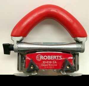 ROBERTS Conventional Carpet Trimmer 5 Position Non-slip Handle 10-616-2A