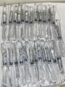 Lot of 25 Normal Saline Sterile 0.9% Sodium Chloride Flush Lock 10 ml first aid
