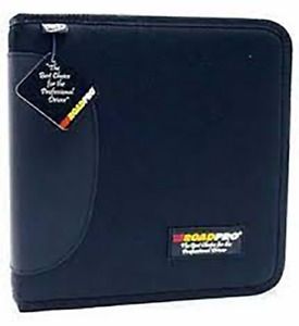 RoadPro LB-004BK Black 3-Ring Binder for Loose-Leaf Log Sheet NEW